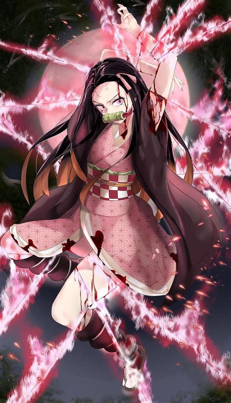 Discover captivating Nezuko Kamado wallpapers, GIFs, and fan art for your desktop, phone backgrounds, and profile pictures on our image and artist discovery website. . Neszr demon slayer